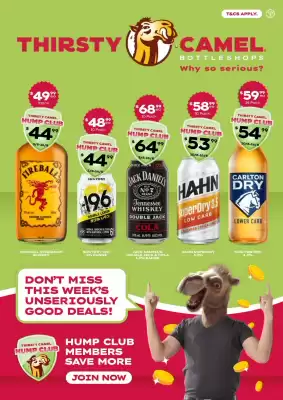 Thirsty Camel (valid until 16-08)
