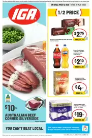 IGA catalogue week 33 Page 1