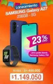 Catálogo Alkosto Página 1: Samsung - galaxy a27 256gb - 5g €1.149.050,00