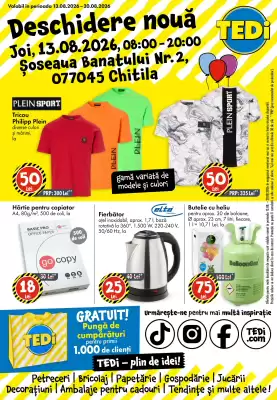 Catalog TEDI (valid până la 15-08)