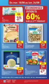 Catalogue ALDI semaine 34 page 10: Galbani Croccante alla Mozzarella €2,99, CUCINA MOZZARELLA €1,49