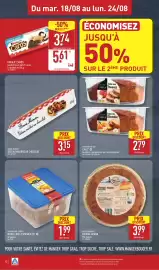 Catalogue ALDI semaine 34 page 14: PAYS GOURMAND KOUIGN AMANN €3,99, HACIENDA DEL SABOR MADELEINES ESPAGNOLES €1,99