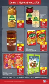 Catalogue ALDI semaine 34 page 21: PANZANI SERPENTINI €1,89, CUCINA Sauce Bolognaise €2,69