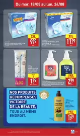 Catalogue ALDI semaine 34 page 25: LE PETIT MARSEILLAIS SAVON LIQUIDE €2,99, Loft Culottes incontinence extra €11,99