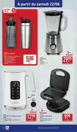 Catalogue ALDI semaine 34 page 36: AMBIANO BOUILLIOIRE AVEC GRAND ÉCRAN €17,99, AMBIANO GRIL MULTIFONCTION €9,99