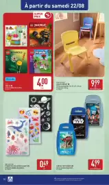 Catalogue ALDI semaine 34 page 40: HOME CREATION ÉTIQUETTES OU AUTOCOLLANTS €0,49, HOME CREATION CHAISE ENFANT €9,99