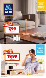 Volantino ALDI settimana 34 Pagina 34: Ambiano mini friggitrice ad aria €19,99, Casalux mini lampada da tavolo €7,99