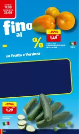 Volantino ALDI settimana 34 Pagina 10: I colori del sapore cetrioli €1,29, Pomodoro oblungo insalatario €1,49
