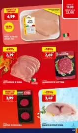 Volantino ALDI settimana 34 Pagina 13: Il podere sottolissime di suino €2,39, Il podere hamburger di scottona €2,69