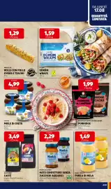 Volantino ALDI settimana 34 Pagina 15: Pan del Dì Rolls con pollo gyros e tzaziki €1,29, Lyttos Miele di Creta €4,99