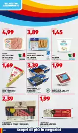 Volantino ALDI settimana 34 Pagina 4: Almare Seafood Merluzzo Panato al Limone €3,89, Profiteroles/Tiramisù €3,39