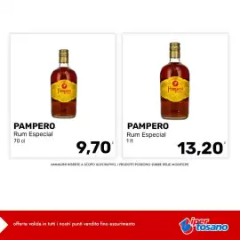 Volantino Iper Tosano settimana 33 Pagina 14: Pampero Rum Especial €9,70, Pampero Rum Especial €13,20