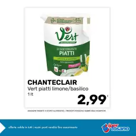Volantino Iper Tosano settimana 33 Pagina 4: Chanteclair Vert piatti limone/basilico €2,99