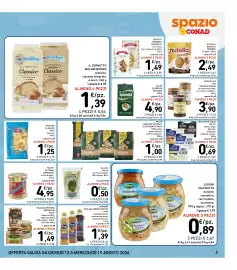 Volantino Spazio Conad settimana 33 Pagina 3: NUTELLA BISCUITS FERRERO €2,49