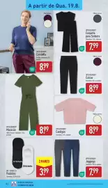 Folheto ALDI semana 34 Página 12: Up2fashion jeggings €7,99, Dr. Scholl's pezinhos €3,99