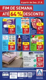Folheto ALDI semana 34 Página 32: La casera tinto de verão com limão €1,69, Alho Nacional €1,20