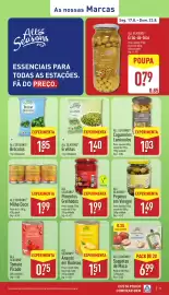 Folheto ALDI semana 34 Página 9: All seasons pimentos grelhados €1,99, All seasons pepinos em vinagre €1,49