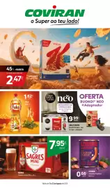 Folheto Coviran Página 1: Izidoro salsichas frankfurt €0,66, Kellogg's Cereais Special K €2,47