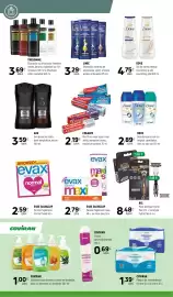 Folheto Coviran Página 14: Tresemme €3,69, Linic shampoo controlo de oleosidade, sport, eficácia activa, antiqueda €3,29