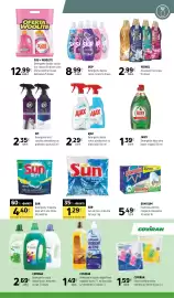 Folheto Coviran Página 15: Sun sal para máquina da loiça €1,29, Sun detergente máquina loiça all in one limão €4,40