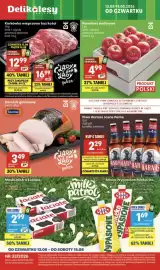 Delikatesy Centrum gazetka tydzień 33 Strona 1: Kurczak gotowany Tarczyński €3,49, Pomidory malinowe €4,99