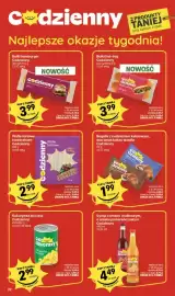 Delikatesy Centrum gazetka tydzień 33 Strona 22: Rogalik z nadzieniem kakaowym, duo smak kakao wanilia Codzienny €1,99