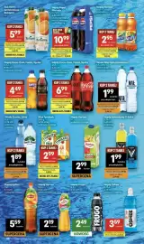 Delikatesy Centrum gazetka tydzień 33 Strona 32: Napój Coca-Cola, Fanta, Sprite €6,99, Woda NAŁ Nałęczowianka €1,99
