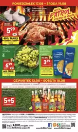Delikatesy Centrum gazetka tydzień 33 Strona 40: Winogrona białe €6,99, Ćwiatka tylna z kurczaka €5,99