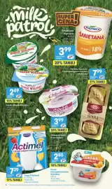 Delikatesy Centrum gazetka tydzień 33 Strona 6: Jogurt Actimel €7,39, Śmietana Piątnica €3,99