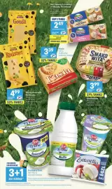 Delikatesy Centrum gazetka tydzień 33 Strona 7: Ser w plastrach Serenada €4,99, Ser topiony kremowy w bloczku Hochland €2,49