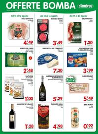 Volantino D'Ambros Pagina 12: Gorgonzola DOP Cremificato €7,30, Tartare di bovino Fiorani €3,49