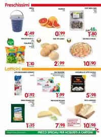 Volantino D'Ambros Pagina 3: Pane tipo arabo €2,99, Milk benessere €1,99