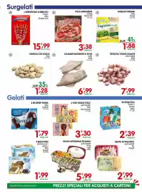 Volantino D'Ambros Pagina 5: Gelato artigianale siciliano Sigel €5,99, Tentacoli totano gigante €7,99