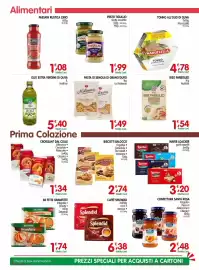 Volantino D'Ambros Pagina 7: Tonno all'olio d'oliva Maruzzella €4,78, Biscotti Balocco €2,74