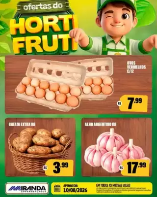 Folheto Miranda Supermercados (válido até 12-08)