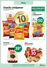 Joker kundeavis uke 33 Side 8: Brownies €39,90, Wienerbakst €30,00