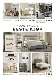 Skeidar kundeavis uke 33 Side 3: BERN STOL €4.999,00, BASIC RAMMESENG €2.999,00