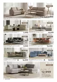 Skeidar kundeavis uke 33 Side 6: JESSIE HJØRNESOFA €15.999,00, OSLO U-SOFA €12.999,00