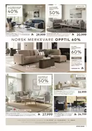 Skeidar kundeavis uke 33 Side 7: STREAM 2,5-SETER €29.999,00, VILLA MODULSOFA €33.999,00