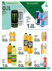 Volantino Tutto Risparmio Cash&Carry Pagina 27: Schweppes acqua tonica classica/zero €0,95, Energade bevanda €1,09