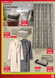 Kaufland leták týden 33 Strana 7: OD STŘEDY 12. 8. LIVARNO ΑΙ Ručník 50 x 100 cm různé barvy a dezény cena za 1 balení AKCE!