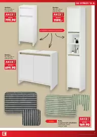Kaufland leták týden 33 Strana 8: Skříňka 80 x 32 x 28 cm cena za 1 kus AKCE! pouze 799,90 Skříňka 180 x 32 x 28 cm cena za