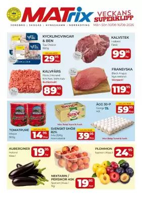 Matrix Butikerna reklamblad
