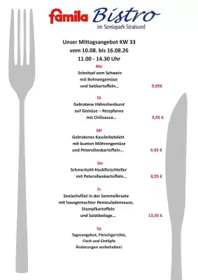 Famila Nord Ost (gültig bis 15-08)