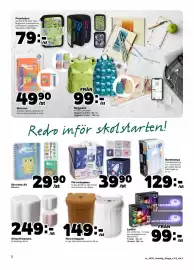 Coop Forum reklamblad vecka 33 Sida 10: Pennfodral €79,00, Ryggsäck €99,00