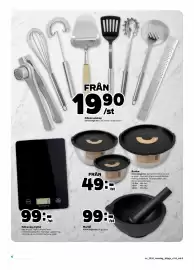 Coop Forum reklamblad vecka 33 Sida 14: Köksredskap €19,90, Köksvåg digital €99,00