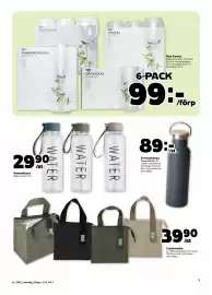 Coop Forum reklamblad vecka 33 Sida 15: Glas 6-pack €99,00, Termosflaska €89,00