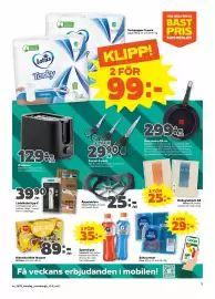 Coop Forum reklamblad vecka 33 Sida 7: Torkpapper 2-pack €99,00, Stekpanna 28 cm €299,00