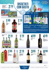 Volantino Sidis mini Pagina 11: Birra strong ale Ceres €1,49, Birra Chill Lemon Peroni €2,10