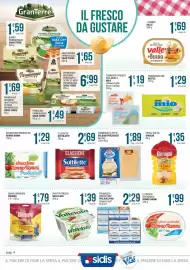 Volantino Sidis mini Pagina 4: Formaggio fresco mini Philadelphia €2,29, Ricotta fresca Vallelata €1,39